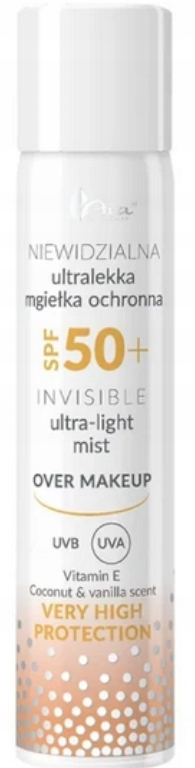 Ava Laboratorium Niewidzialna ultralekka mgiełka ochronna SPF50+ 75 ml