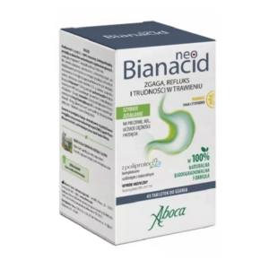 NeoBianacid tabletki do ssania o smaku cytrynowym, 45 szt. Aboca