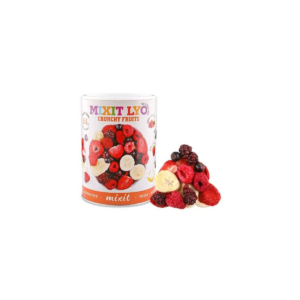 CHRUPIĄCE OWOCE LIOFILIZOWE MIX 100% BEZ GLUTENU NATURALNE 70 g – MIXIT