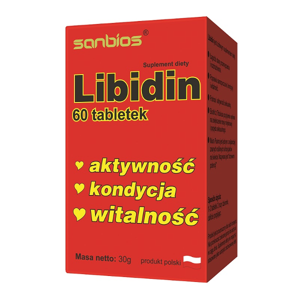 Libidin 500 mg 60 tabl. Sanbios