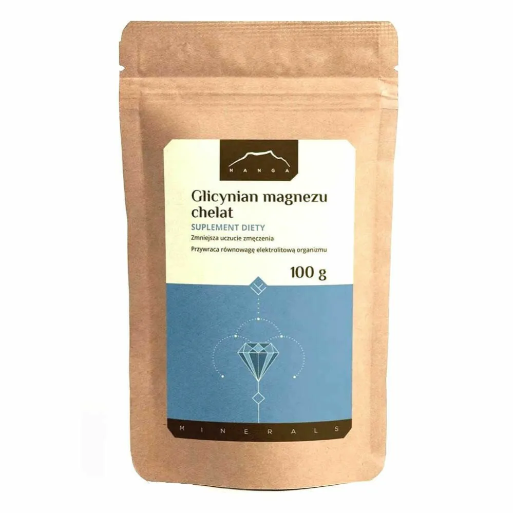 Glicynian Magnezu – Chelat 100 g – Nanga