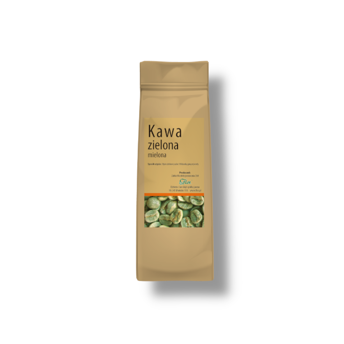 KAWA ZIELONA MIELONA 200 g FLOS