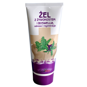 Żel z żywokostem i boswellią, odnowa i regeneracja, 200 ml GorVita