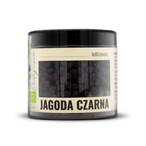 Jagoda czarna liofilizowana EKO 50 g Dary Natury