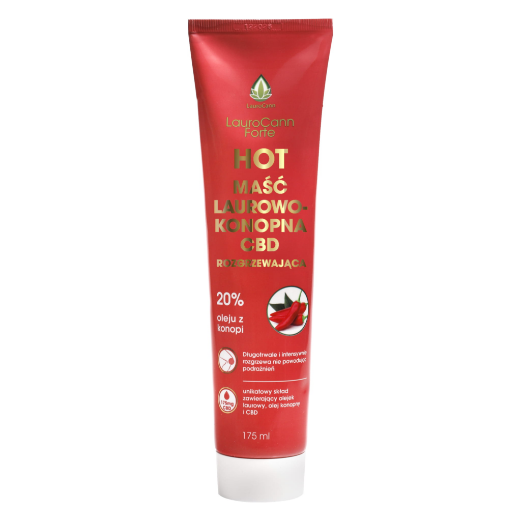 Laurocann Forte HOT 175ml maść rozgrzewająca