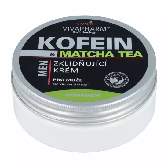 VIVACO – krem dla mężczyzn, kofeina i matcha, 200 ml