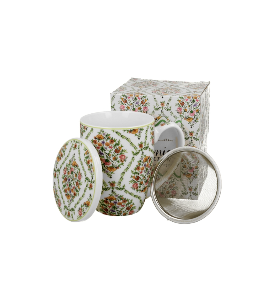 Kubek z zaparzaczem FIORI 360 ml DUO