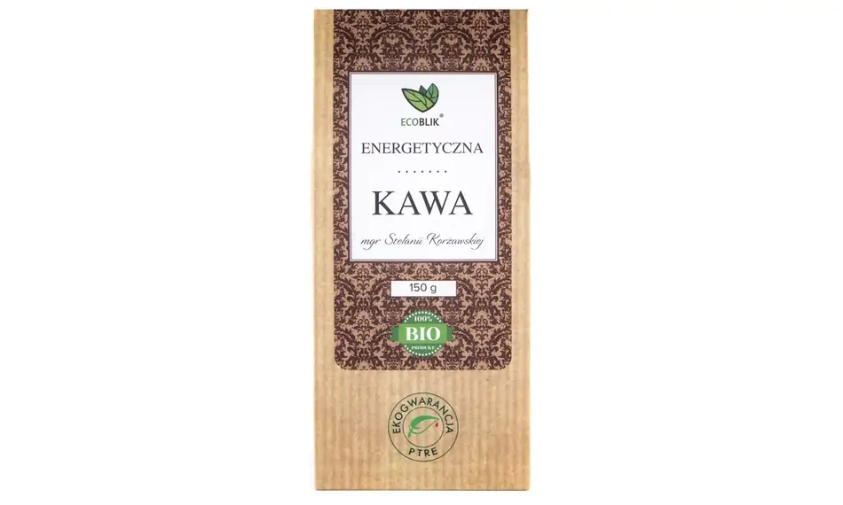 Kawa ENERGETYCZNA Korżawska 150g Ecoblik mielona