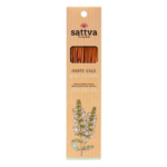 Kadzidełka Indyjskie Biała Szałwia 15 Sztuk (30 g) - Sattva