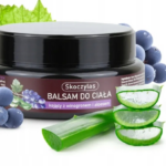 Balsam do ciała kojący, winogrono i aloes - 200 ml Skoczylas