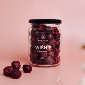 Wiśnie owoce liofilizowane 55 g Miody Suszaka
