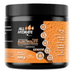 ALLHydrate, Elektrolity Senior Orange 300 g, 50 porcji
