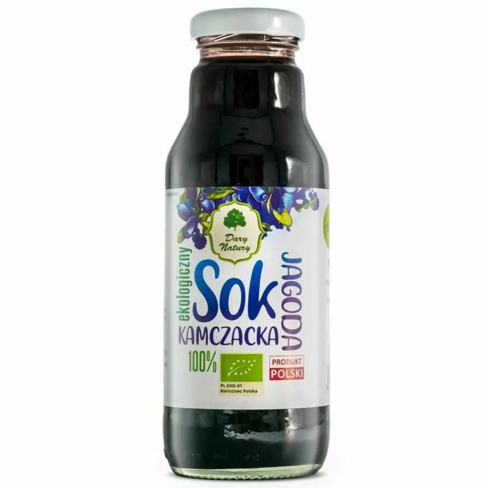Sok z Jagody Kamczackiej NFC EKO 270 ml – Dary Natury