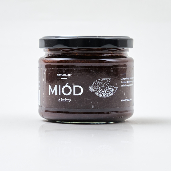 MIÓD Z KAKAO 350 g Miody Suszka