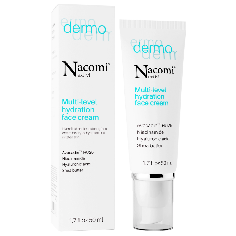 Nacomi Next Level Dermo Wielopoziomowy Krem Intensywnie Nawilżający 50 ml