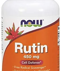 NOW FOODS Rutin 450mg (Rutyna) 100 Kapsułek wegetariańskich