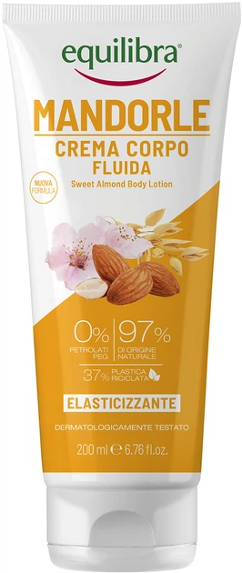 Balsam do ciała naturalny Słodkie migdały 200 ml Equilibra