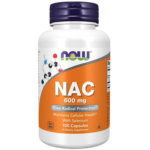 NAC 600 mg + selen 100 veg kapsułek Now Foods