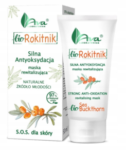 Maseczka kremowa do twarzy Rokitnik BIO 50 ml Ava