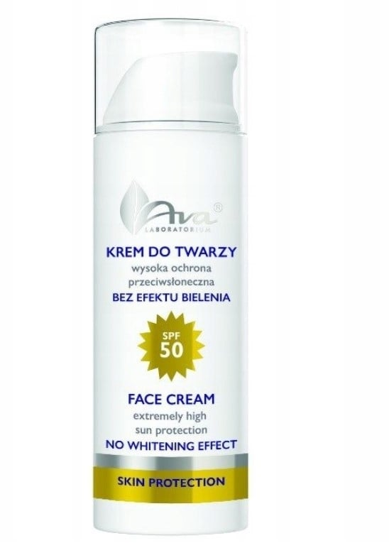 Ava Krem do twarzy wysoka ochrona przeciwsłonecznna SPF 50 50 ml