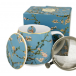 Kubek baryłka z zaparzaczem 430 ml ALMOND BLOSSOM DUO