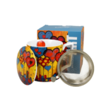 Kubek z zaparzaczem MODERN - HEARTS 450ml DUO