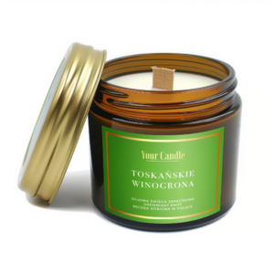 Świeca zapachowa sojowa Toskańskie Winogrona 120ml- Your Candle