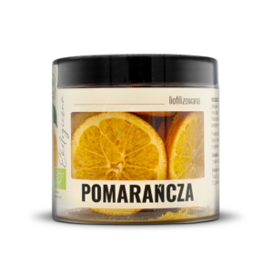 Pomarańcza plastry liofilizowane EKO 50 g Dary Natury