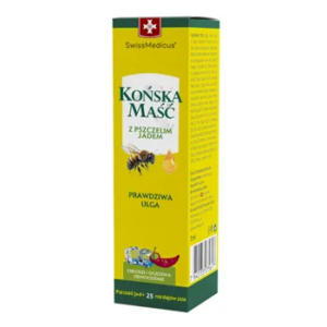 SwissMedicus Maść końska z pszczelim jadem, 75 ml