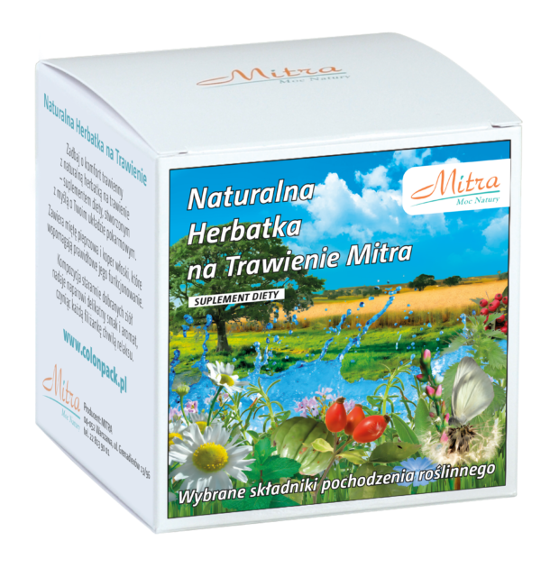 Naturalna Herbatka na Trawienie 30 saszetek MITRA