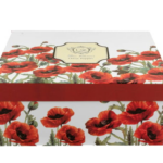 2 filiżanki ze spodkami 280 ml CLASSIC POPPIES DUO - zdjęcie 5