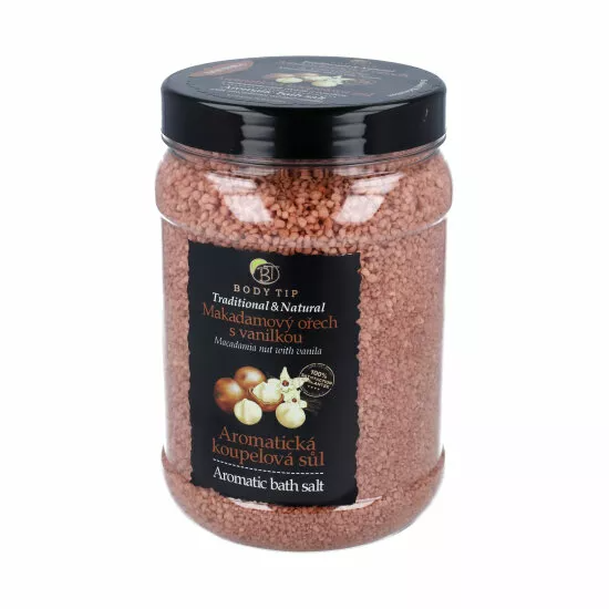 Sól do kąpieli, orzech makadamia i wanilia, 1500 g VIVACO
