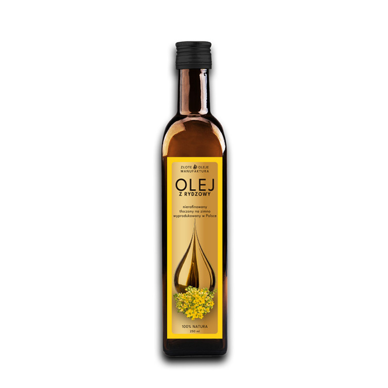 OLEJ RYDZOWY Z LNIANKI 250 GOLD FARMEX