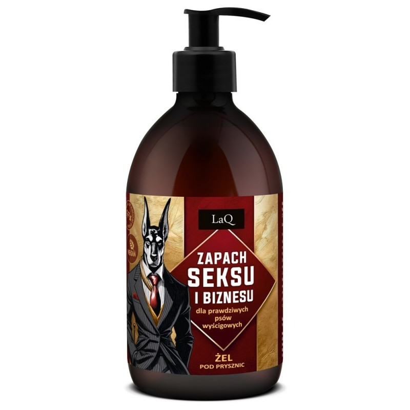 LaQ Żel pod prysznic dla mężczyzn Zapach Seksu i Biznesu 500ml