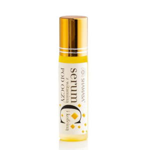 Shamasa, Serum pod oczy z witaminą C i kofeiną, roll-on, 10 ml