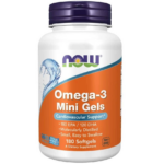 Omega 3 Mini Gels 180 kaps. NOW