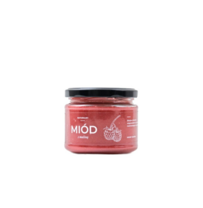 MIÓD Z MALINĄ 350 g Suszka