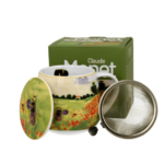 Kubek zaparzacz baryłka Monet Poppy Field na prezent maki 400 ml DUO