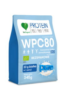 BeOrganic BIO BIAŁKO SERWATKOWE PURE BEZSMAKOWE 345 g