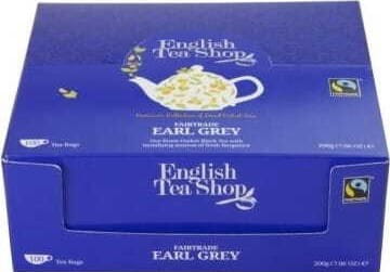 Herbata Earl Grey 100 szt BIO 200 g English Tea Shop