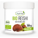 Bio Grzyb Reishi (Lakownica żółtawa) proszek 100 g Natvita