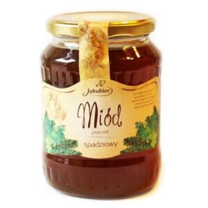 Miód spadź iglasta 900g Jakubiec