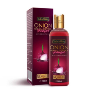 Szampon z odżywką 2w1 przeciw wypadaniu włosów, Cebulowy, 200 ml, Indus Valley