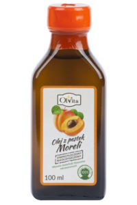 Olej z pestek moreli tłoczony na zimno, 100 ml - OlVita