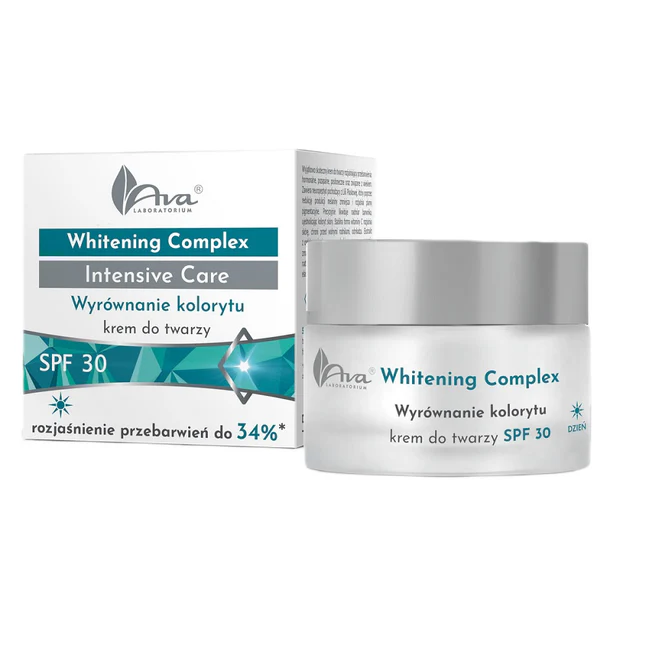 Ava Whitening Complex Intensive Care krem do twarzy na dzień SPF 30, 50 ml